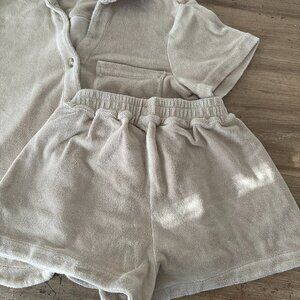 Frankies Bikini Terrycloth Set